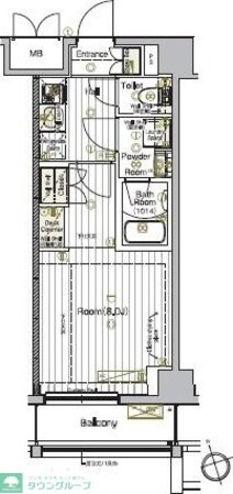 マキシヴ西新井の物件間取画像